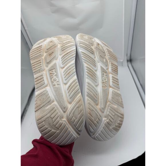 Hoka Ora Recovery Slide White Men's 10 Women's 12 Slip On Sandal - Picture 5 of 7